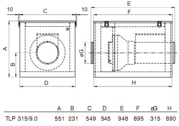 TLP 315/9,0 