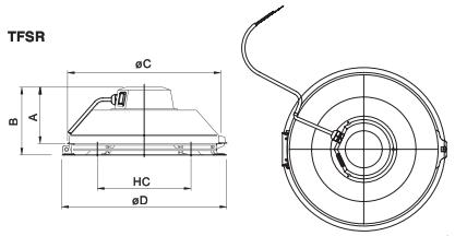 TFSR 125XL Размеры